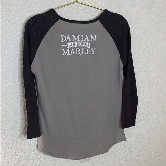 Damian Marley- Medication Gray baseball tee- Size Medium - Picture 4 of 4